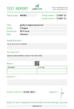 Clenbuterol Lab test - Golden Dragon