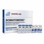HGH Somatropin 100 IU kit with 10 vials and bacteriostatic water for UK and Europe