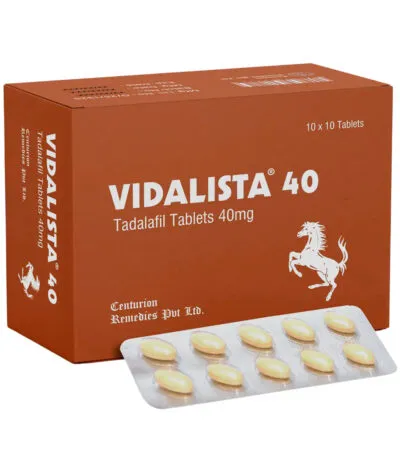 Vidalista 40mg – Tadalafil