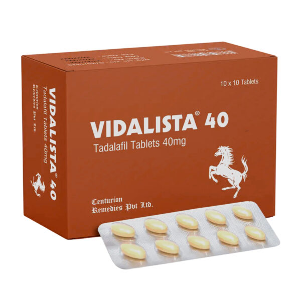 Vidalista 40mg – Tadalafil
