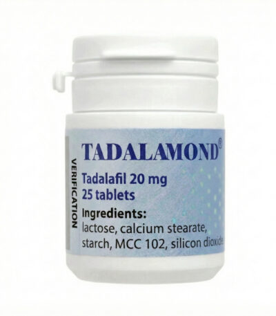 Tadalalmond 20 mg – Tadalafil Tablets UK